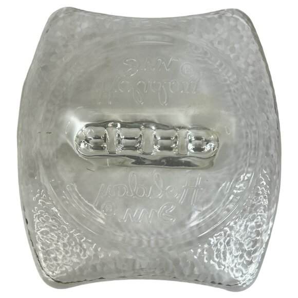 Vintage Holiday Inn Hotel Motel Textured Clear Glass Ashtray Advertising - Picture 4 of 6